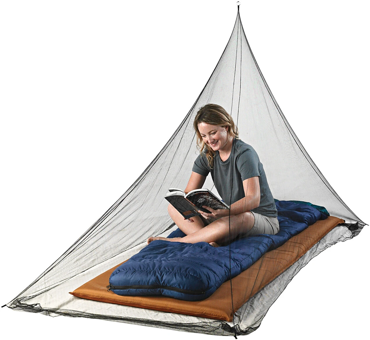 360° Degrees Mosquito Muskietennet Eenpersoons, Zwart 1 360° Degrees Mosquito Muskietennet Eenpersoons, Zwart