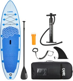 CAMPZ Allround Inflatable SUP Set, Blauw