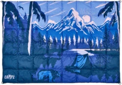 CAMPZ Blanket Down Comfort, Blauw
