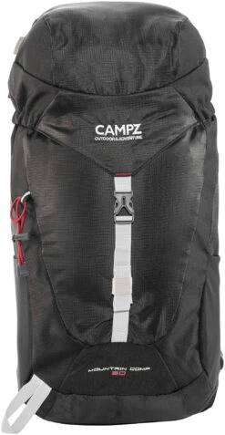 CAMPZ Mountain Comp 20l Rugzak, Zwart