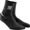 Cep Ortho Ankle Support Korte Swimrun Sokken Dames, Zwart