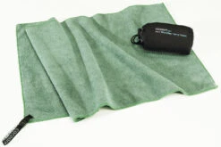 Cocoon Terry Microfiber Handdoek Light Large, Groen
