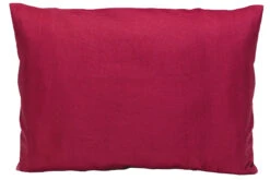 Cocoon Pillow Case Silk Cotton Large, Rood