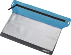 Cocoon Zippered Flat Reisdocumenten Tas M, Blauw/grijs