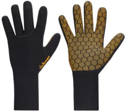 Deboer Polar Handschoenen, Zwart/geel