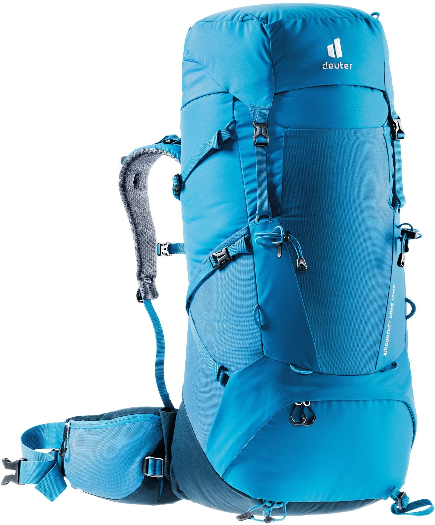 Deuter Aircontact Core 40+10 Rugzak, Blauw 1 Deuter Aircontact Core 40+10 Rugzak, Blauw