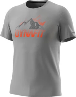 Dynafit Transalper Graphic SS Tee Heren, Grijs