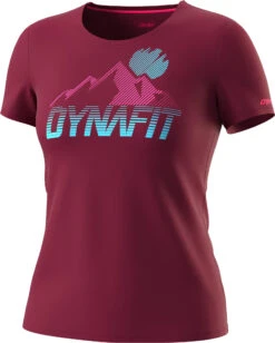 Dynafit Transalper Graphic SS Tee Dames, Violet