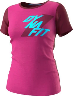 Dynafit Transalper Light SS Tee Dames, Roze