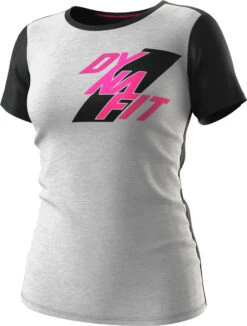 Dynafit Transalper Light SS Tee Dames, Wit/zwart