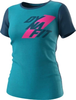 Dynafit Transalper Light SS Tee Dames, Petrol