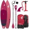 Fanatic Diamond Air Touring SUP Package 11'6"x31" Inflatable SUP With Paddle And Pump