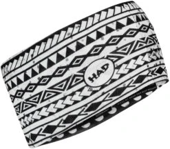 HAD Coolmax EcoMade Hoofdband, Zwart/wit