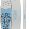 Indiana SUP 11'6 Family Pack Met 3-delige Glasvezel/Composiet Peddel, Grijs/blauw