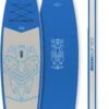 Indiana SUP 12'0 Family Pack Met 3-delige Glasvezel/Composiet Peddel, Blauw/grijs