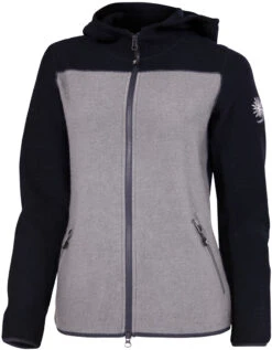 Ivanhoe Of Sweden Zoya Hooded Jacket Dames, Grijs/zwart