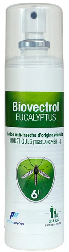 Pharmavoyage Biovectrol Eucalyptus Insect Protection Spray 80ml
