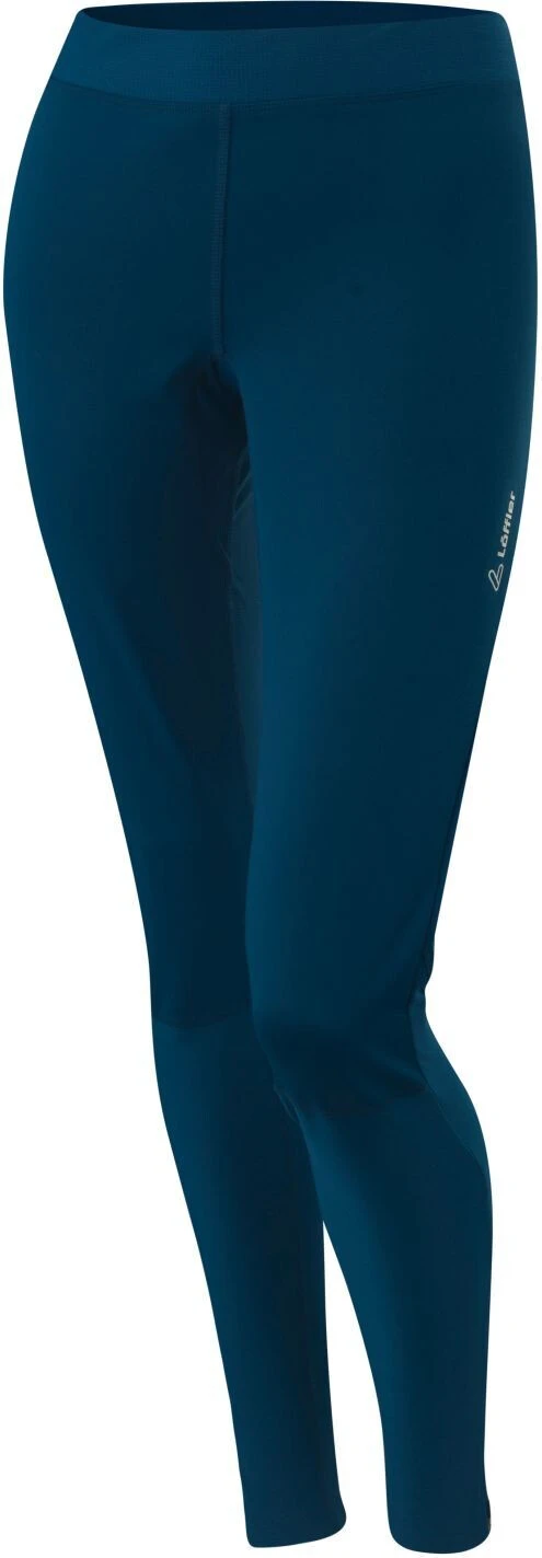 Löffler WS Warm Carbon Leggings Dames, Blauw 1 Löffler WS Warm Carbon Leggings Dames, Blauw
