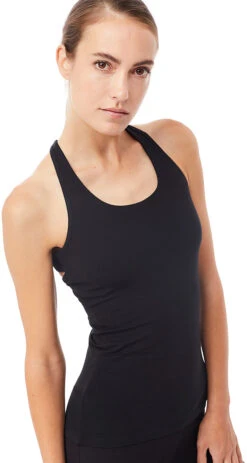 MANDALA Criss Cross Top Women, Zwart