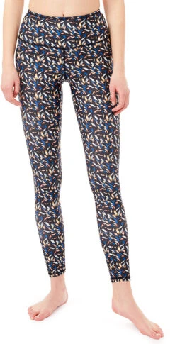 MANDALA Fancy Legging Dames, Zwart/bont