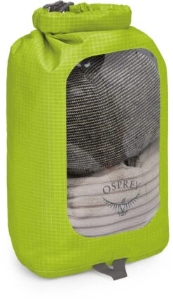 Osprey Ultralight 6 Drysack With Window, Groen