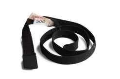 Pacsafe Cashsafe Reisriem Portemonnee, Zwart