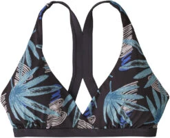 Patagonia Bottom Turn Top Dames, Zwart/groen