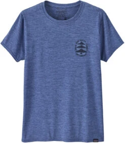 Patagonia Cap Cool Daily Graphic T-shirt Dames, Blauw