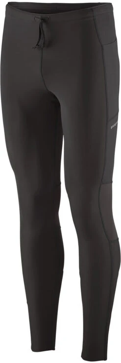 Patagonia Endless Run Tights Men, Zwart