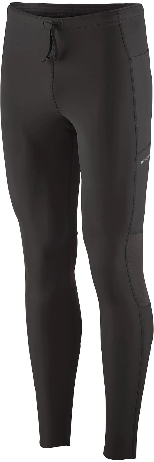 Patagonia Endless Run Tights Men, Zwart 1 Patagonia Endless Run Tights Men, Zwart