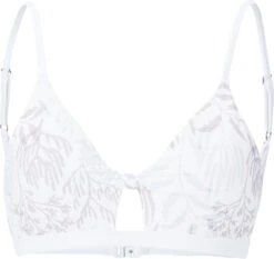 Picture Kalta Driehoekige Top Dames, Wit/violet