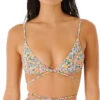 Rip Curl Afterglow Floral Wrap Tri Top Women, Bont