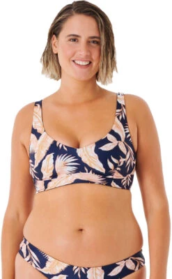 Rip Curl Mirage Revo Crop Top Women, Blauw