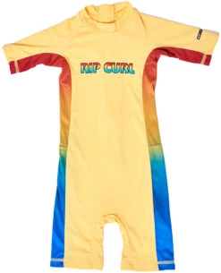 Rip Curl Mumma SS UV Verenpak Jongens, Geel