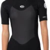 Rip Curl Omega SS Springsuit Dames, Zwart