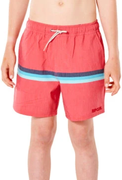 Rip Curl Surf Revival Volley Boardshorts Jongens, Rood