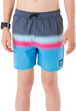 Rip Curl Surf Revival Volley Shorts Boys, Zwart