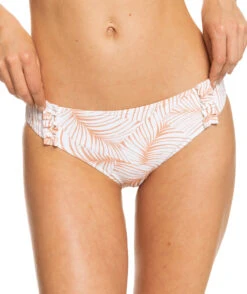 Roxy Palm Tree Dreams Hipsterbroekjes Dames, Wit/oranje