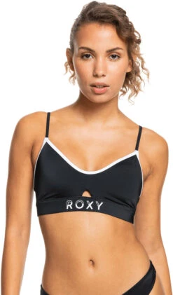 Roxy Roxy Active Braclette Sport Top Dames, Zwart