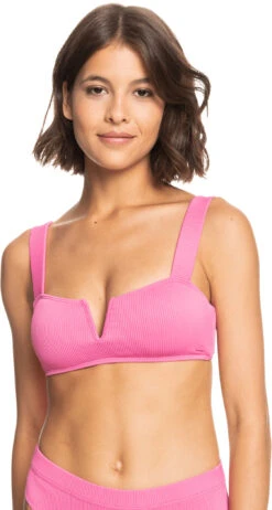 Roxy Roxy Love Rib Chloe Braclette Top Dames, Roze