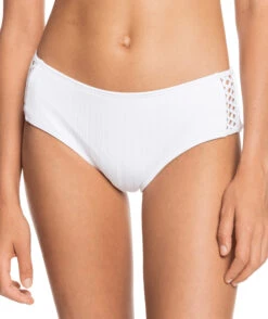 Roxy Shadow In The Sun Cheeky Shorts Dames, Wit
