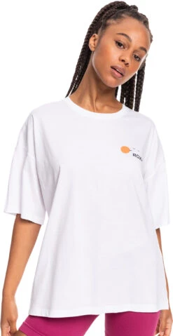 Roxy Start Adventures A SS Shirt Dames, Wit