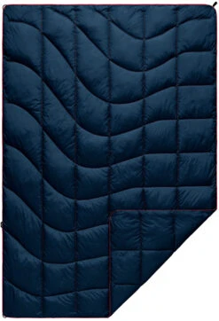 Rumpl Solid Nanoloft Puffy Deken Travel, Blauw