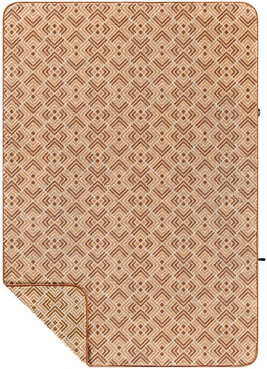 Rumpl Printed Sherpa Fleece Deken, Beige/bruin 1 Rumpl Printed Sherpa Fleece Deken, Beige/bruin