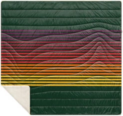 Rumpl Printed Sherpa Puffy Deken 2 Persoons, Bont