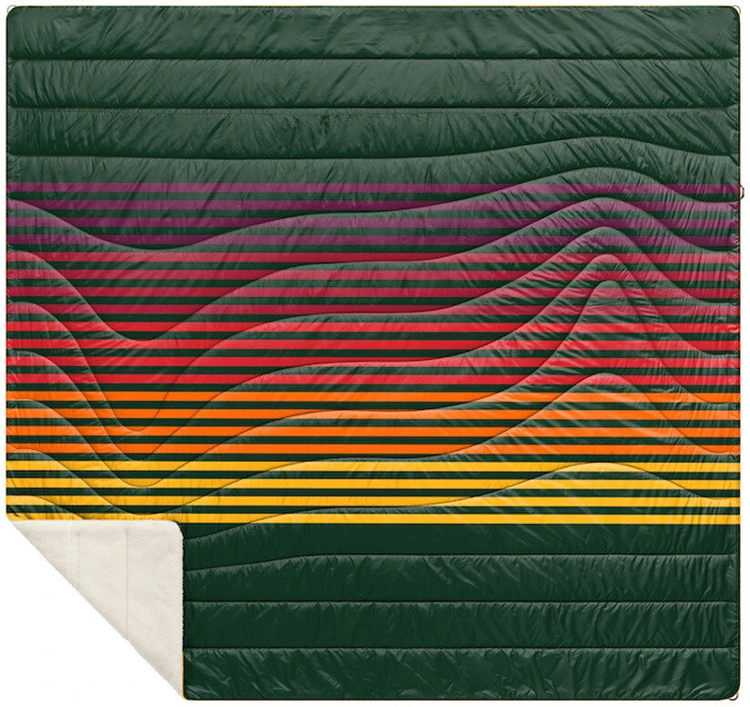 Rumpl Printed Sherpa Puffy Deken 2 Persoons, Bont 1 Rumpl Printed Sherpa Puffy Deken 2 Persoons, Bont