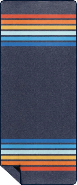 Rumpl Shammy Towel, Blauw/oranje