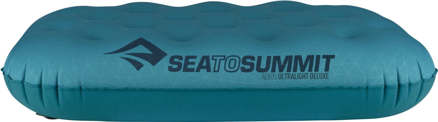 Sea To Summit Aeros Ultralight Kussen Deluxe, Turquoise 1 Sea To Summit Aeros Ultralight Kussen Deluxe, Turquoise