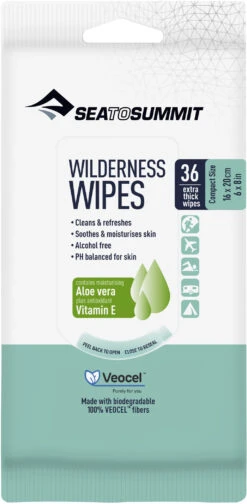 Sea To Summit Wilderness Wipes Compact 36 Pack