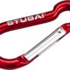 Stubai Attach Accessoire Karabijnhaak, Rood